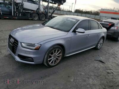 2015 Audi A4 Premium, серый — VIN WAUBFAFL2FN036618, Copart