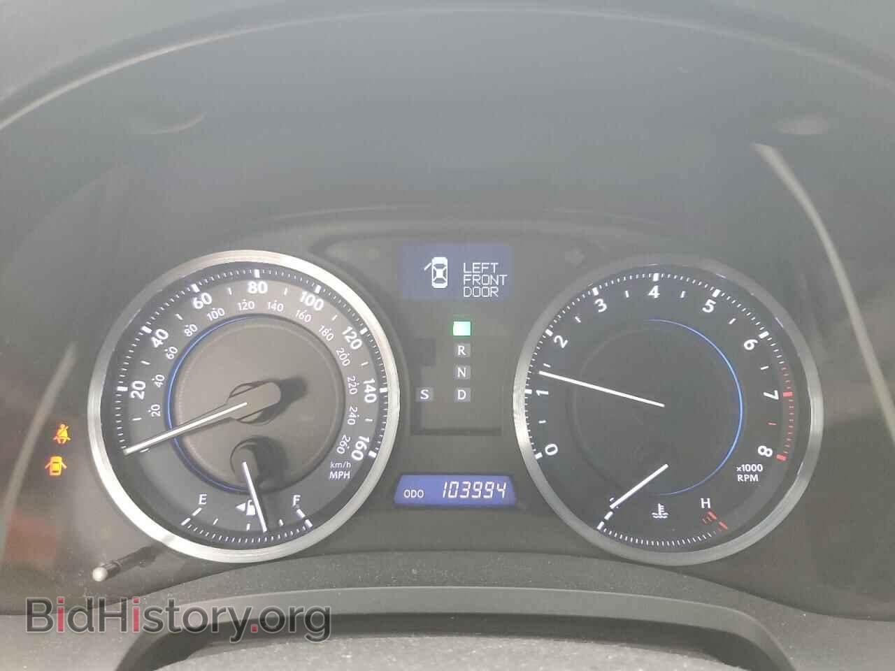 2012 LEXUS IS - VIN: JTHBE5C23C5030345 - Фото 9