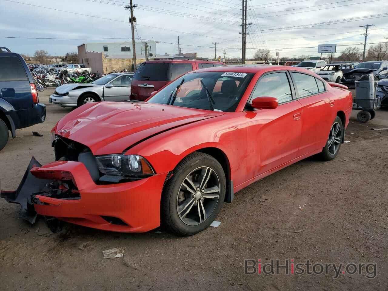 Photo 2C3CDXJG3EH180801 - DODGE CHARGER 2014