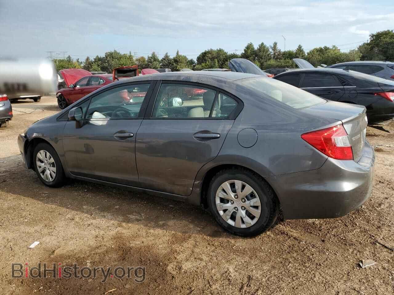 2012 HONDA CIVIC - VIN: 2HGFB2F53CH528118 - Фото 2