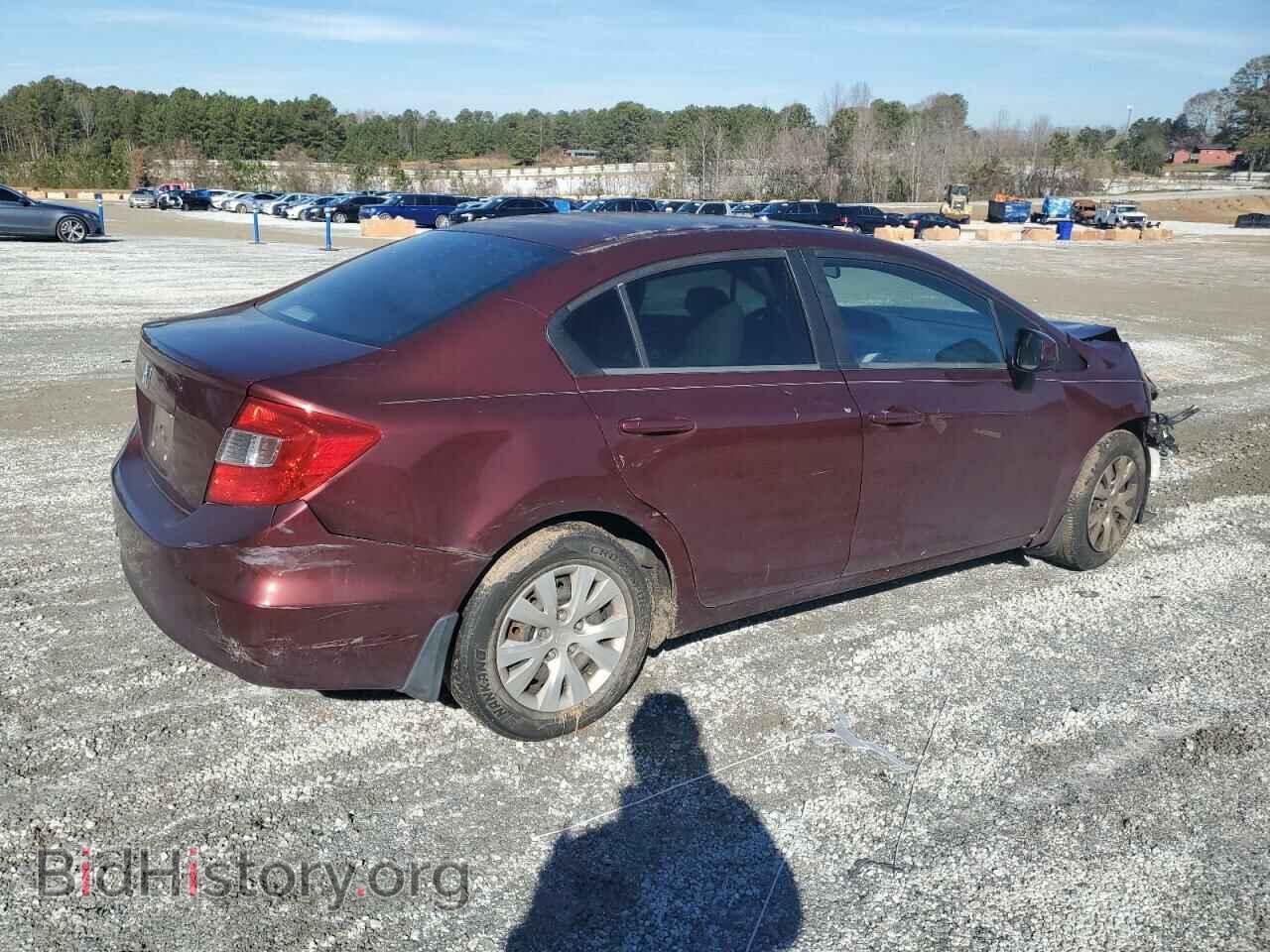 2012 HONDA CIVIC - VIN: 19XFB2F59CE083751 - Фото 3