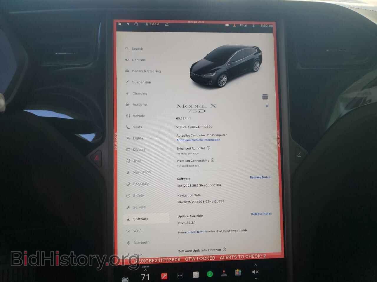 2018 TESLA MODEL X - VIN: 5YJXCBE24JF113609 - Photo 9