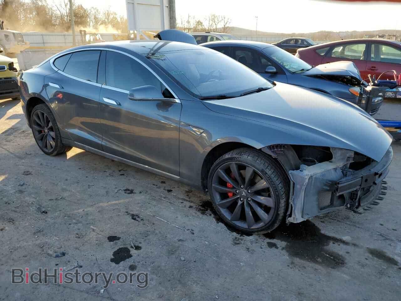2014 TESLA MODEL S - VIN: 5YJSA1H14EFP48994 - Photo 4
