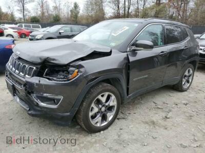 2020 Jeep COMPASS Limited, серый — VIN 3C4NJDCB8LT130459, Copart