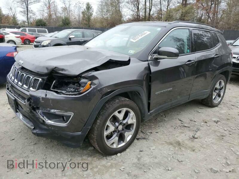 2020 Jeep COMPASS Limited (VIN 3C4NJDCB8LT130459) — photo 1 of 12, Copart, damage: front end