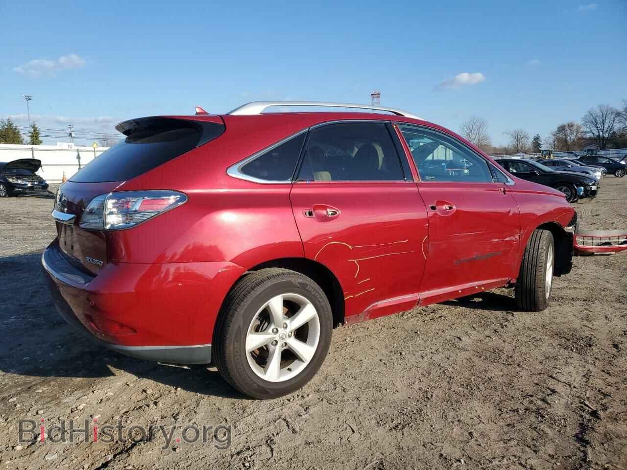 2011 LEXUS RX350 - VIN: 2T2BK1BA4BC115039 - Фото 3