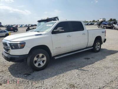 2020 RAM 1500 Big Horn/Lone Star, white — VIN 1C6SRFMT1LN227458, Copart