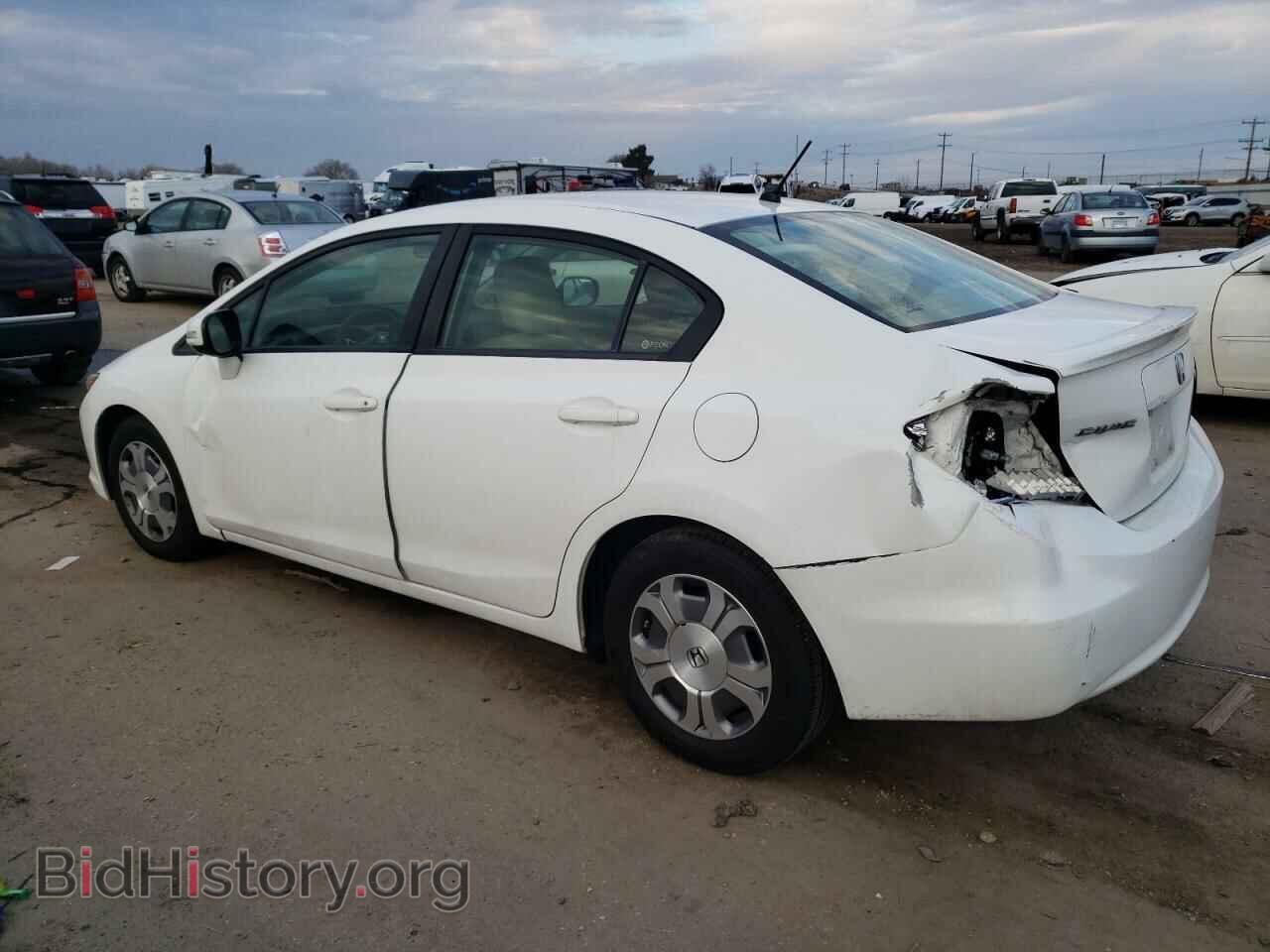 2012 HONDA CIVIC - VIN: JHMFB4F28CS008536 - Фото 2
