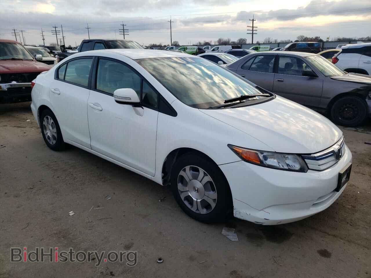 2012 HONDA CIVIC - VIN: JHMFB4F28CS008536 - Фото 4