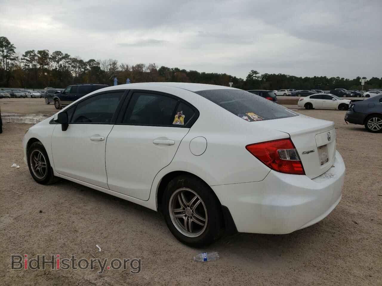 2012 HONDA CIVIC - VIN: 2HGFB2F59CH607406 - Фото 2