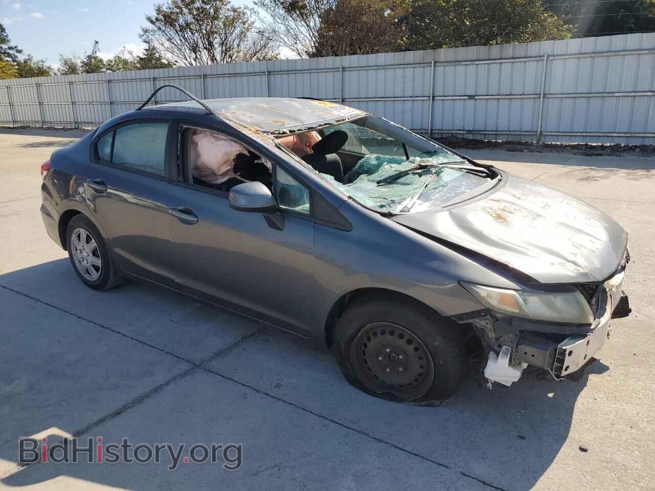 2013 HONDA CIVIC - VIN: 2HGFB2F54DH581766 - Фото 4