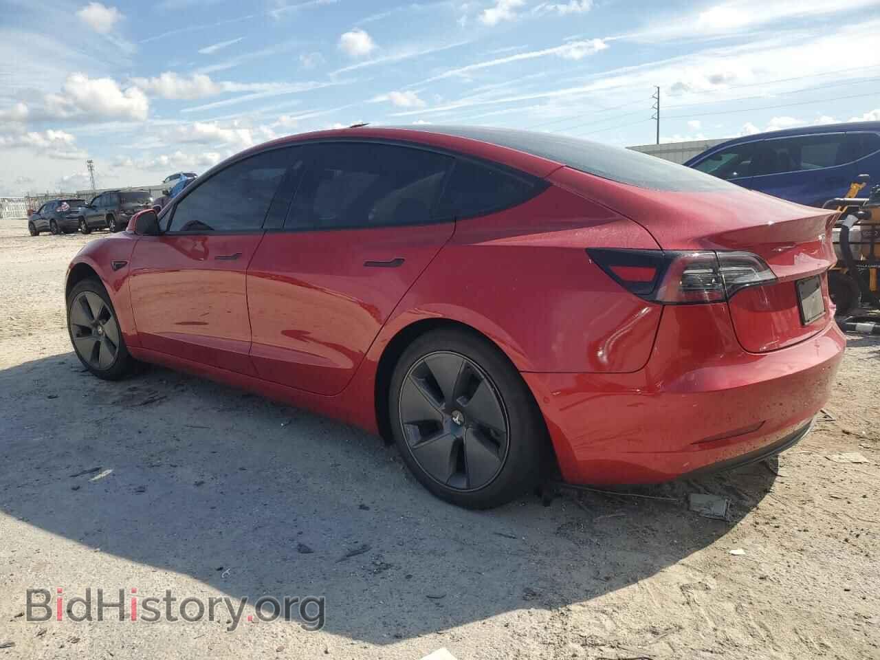 2021 TESLA MODEL 3 - VIN: 5YJ3E1EA8MF908452 - Фото 2
