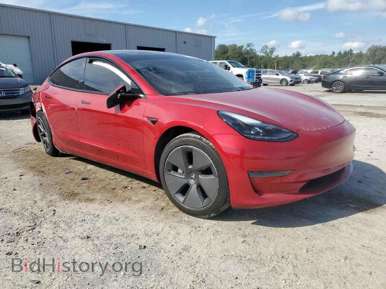 2021 TESLA MODEL 3 - VIN: 5YJ3E1EA8MF908452 - Фото 4