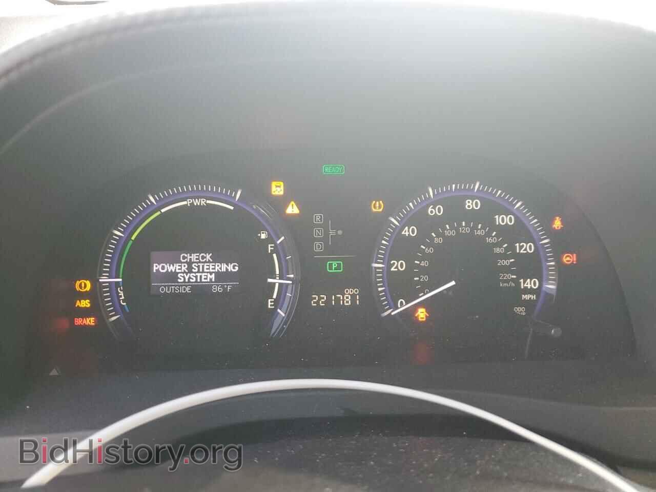 2010 LEXUS HS - VIN: JTHBB1BAXA2003376 - Фото 9