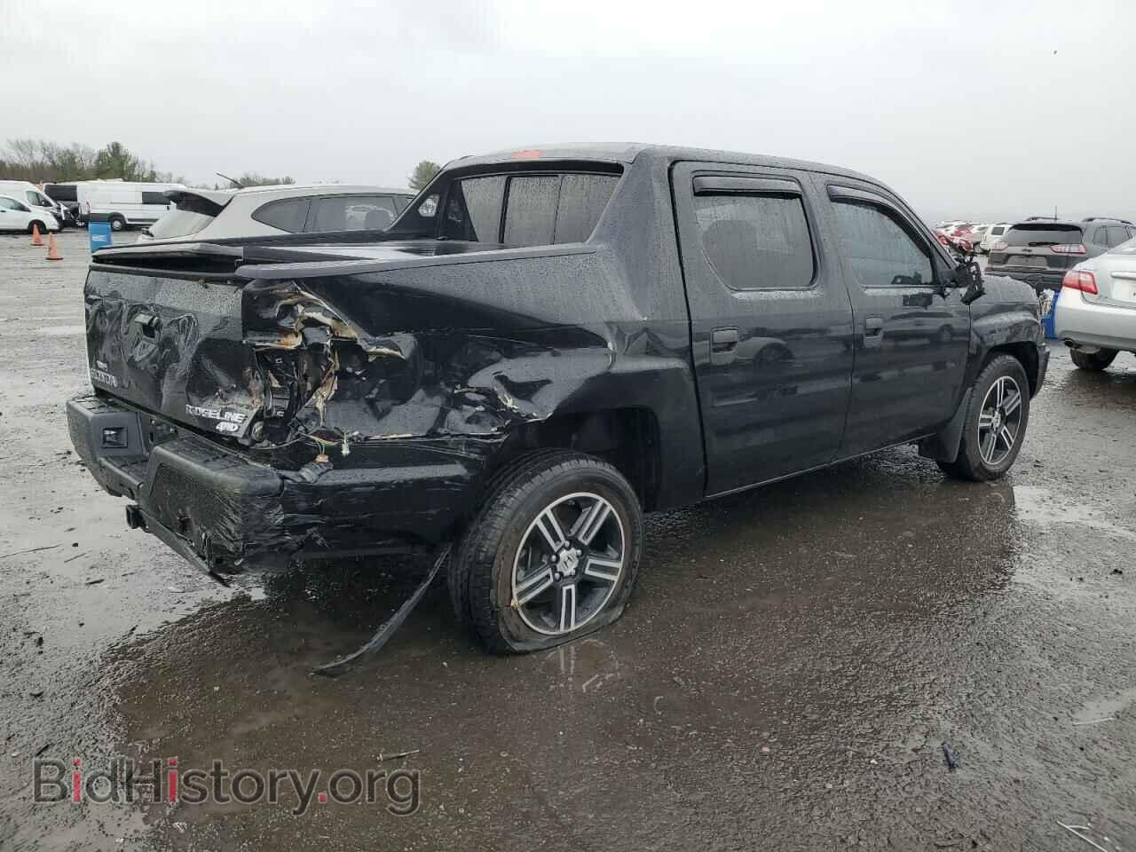 2014 HONDA RIDGELINE - VIN: 5FPYK1F78EB006023 - Фото 3