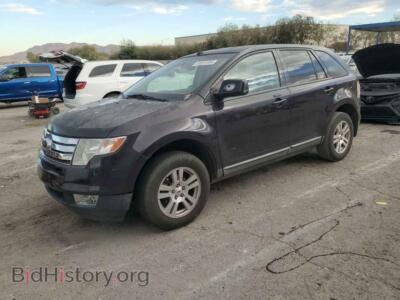 2007 Ford EDGE SEL, purple — VIN 2FMDK38C47BB68479, Copart