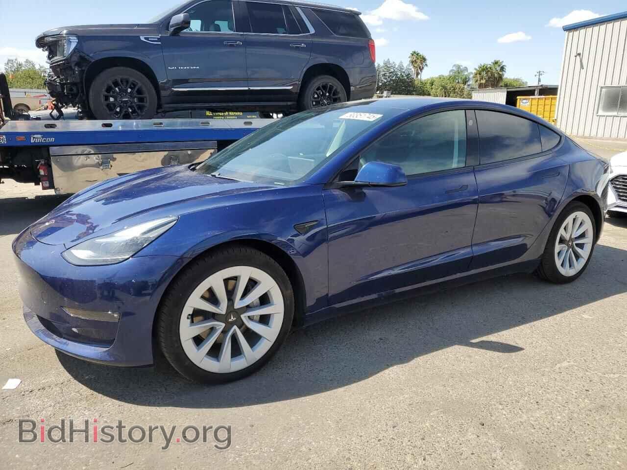Photo 5YJ3E1EBXMF868562 - TESLA MODEL 3 2021