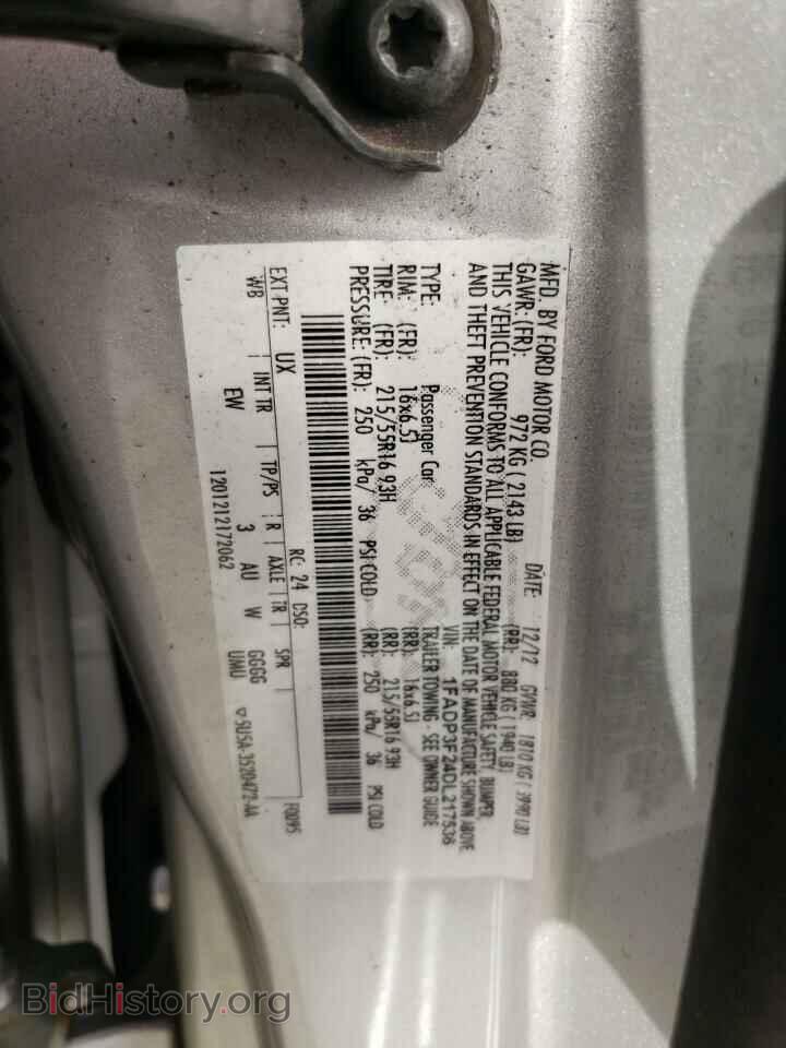 2013 FORD FOCUS - VIN: 1FADP3F24DL217536 - Photo 12
