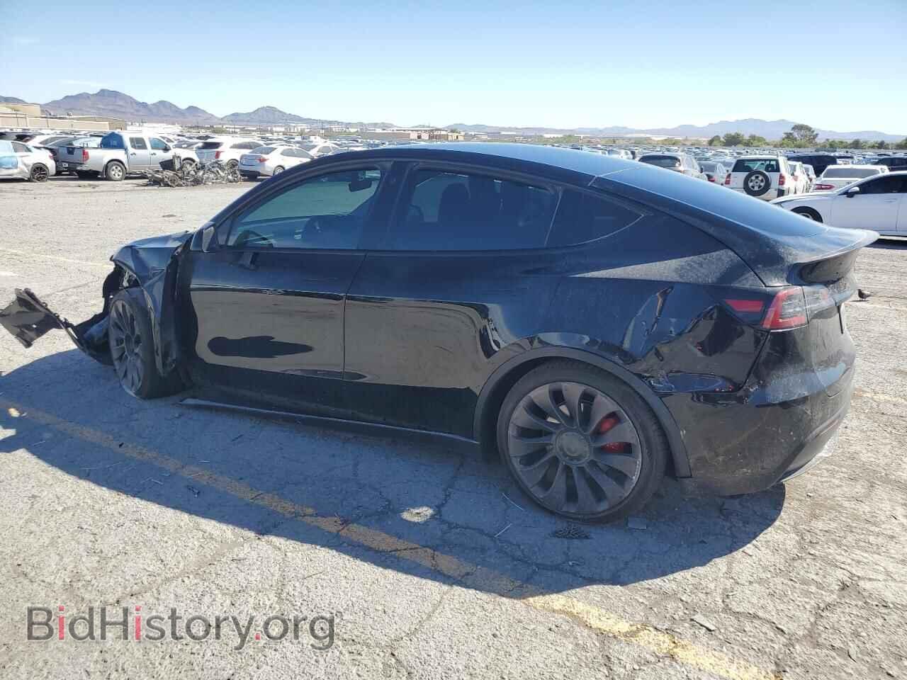 2022 TESLA MODEL Y - VIN: 7SAYGDEF7NF329762 - Фото 2