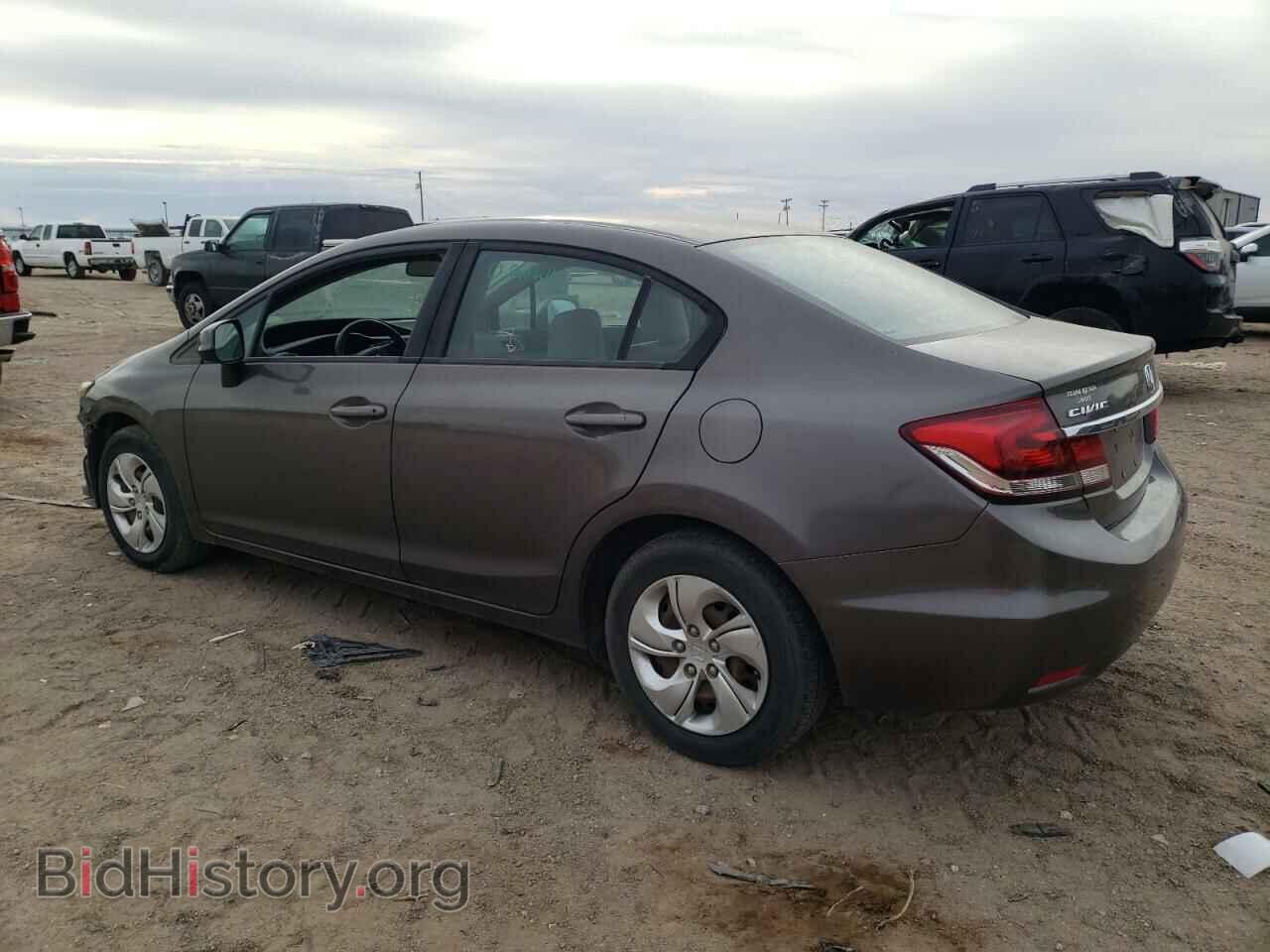 2013 HONDA CIVIC - VIN: 2HGFB2F59DH565191 - Фото 2