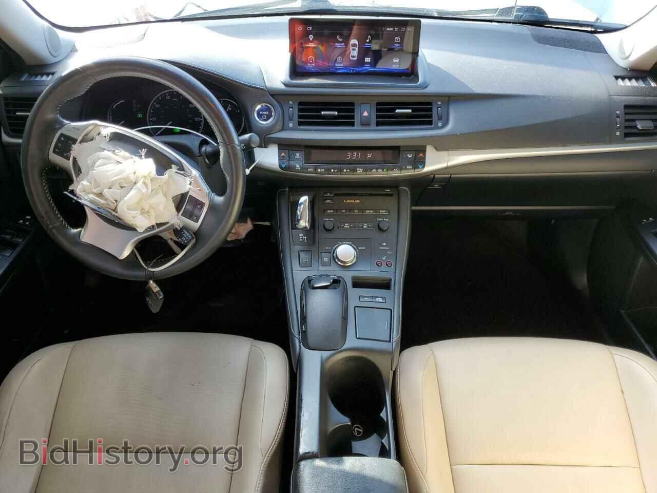 2012 LEXUS CT 200 - VIN: JTHKD5BHXC2110932 - Фото 8