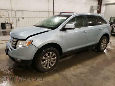 2008 Ford EDGE Edge Limit, синий — VIN 2FMDK49C78BA73842, Copart