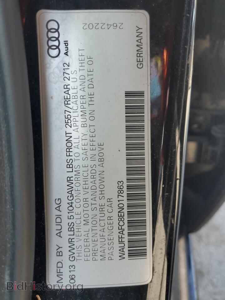 2014 AUDI A6 - VIN: WAUFFAFC8EN017863 - Фото 12