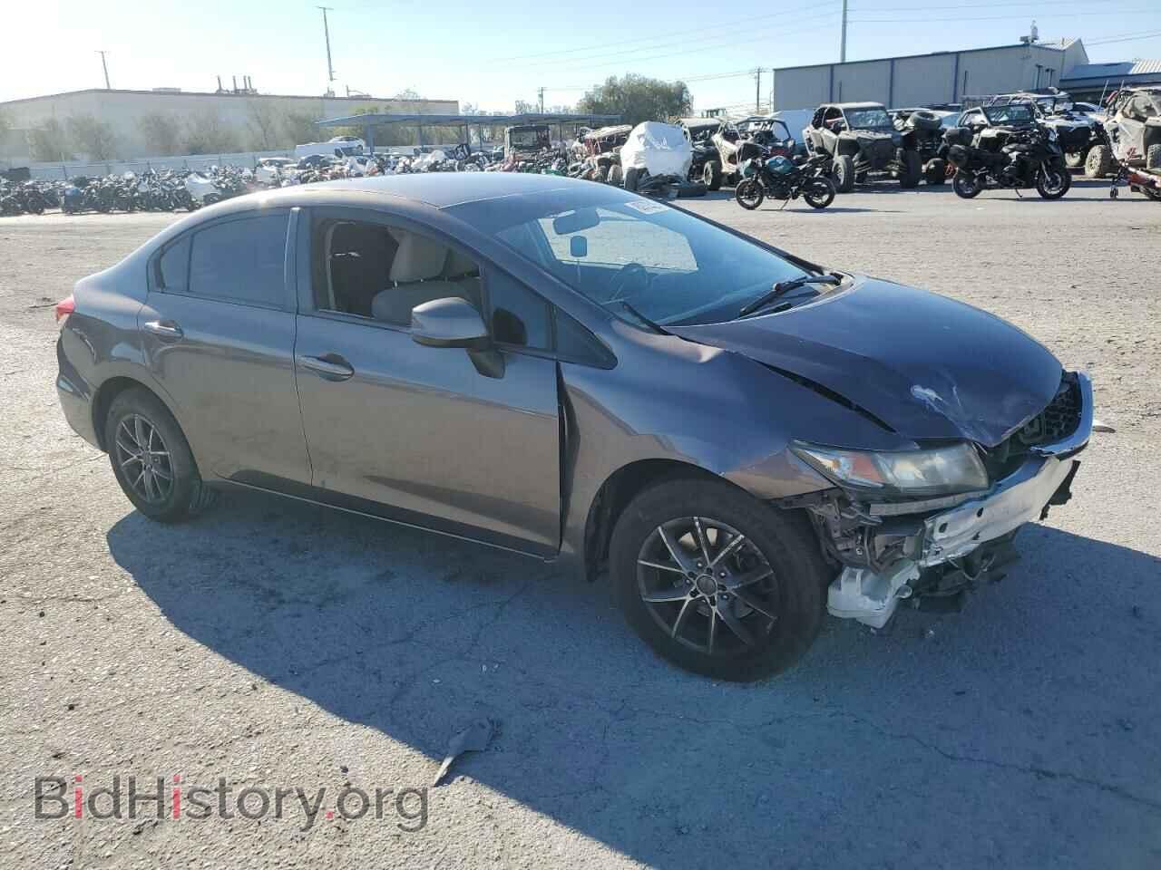 2013 HONDA CIVIC - VIN: 19XFB2F58DE295316 - Фото 4