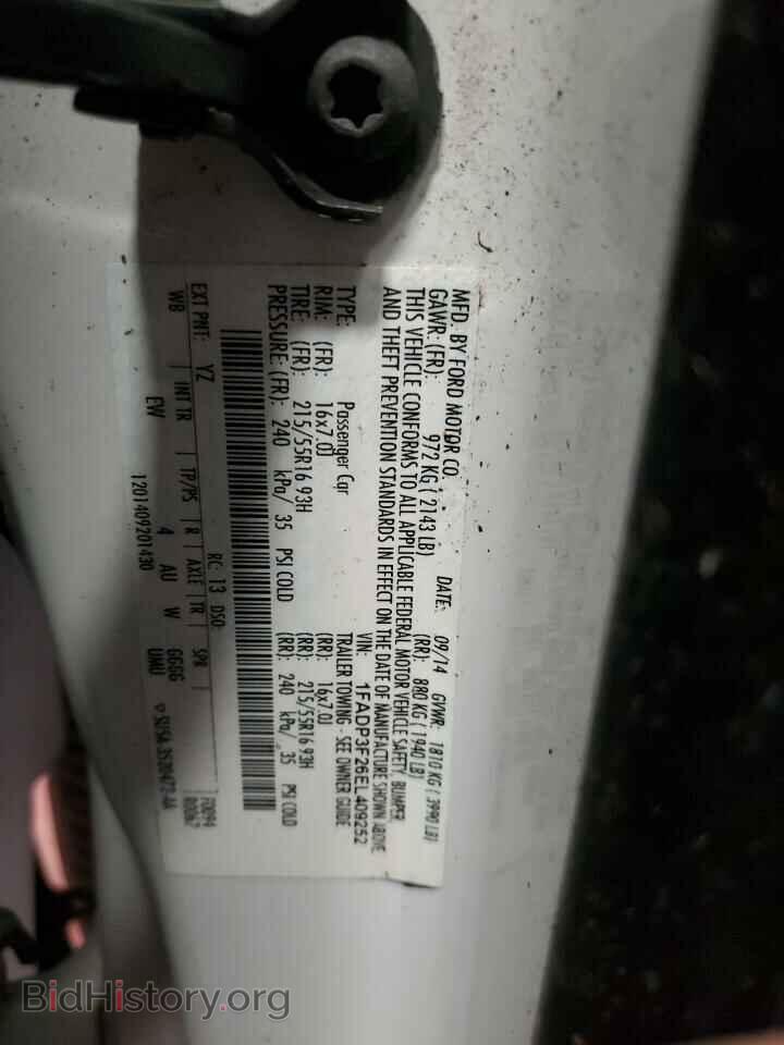 2014 FORD FOCUS - VIN: 1FADP3F26EL409252 - Photo 12