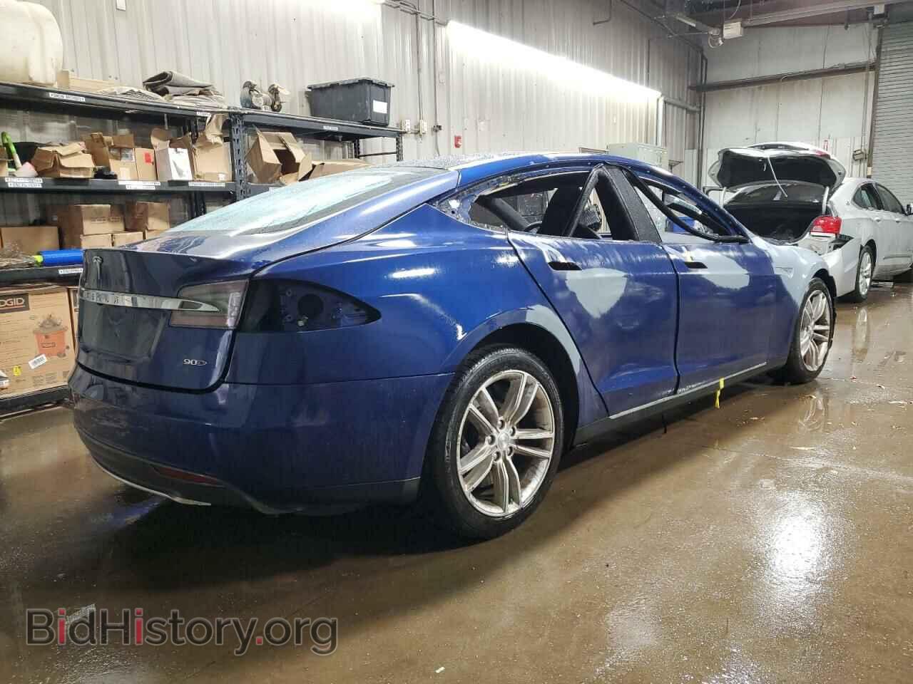 2015 TESLA MODEL S - VIN: 5YJSA1E25FF109733 - Фото 3