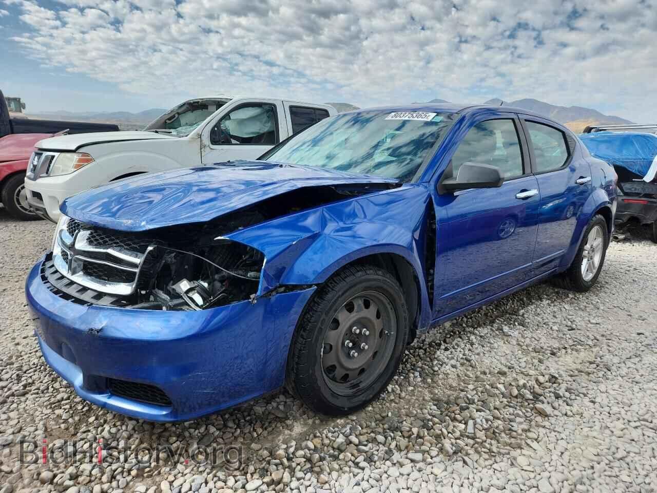 Photo 1C3CDZAB2CN322754 - DODGE AVENGER 2012