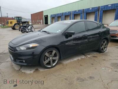 2014 Dodge DART GT, черный — VIN 1C3CDFEBXED919104, Copart