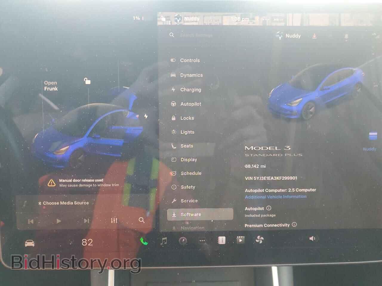2019 TESLA MODEL 3 - VIN: 5YJ3E1EA3KF299901 - Photo 9
