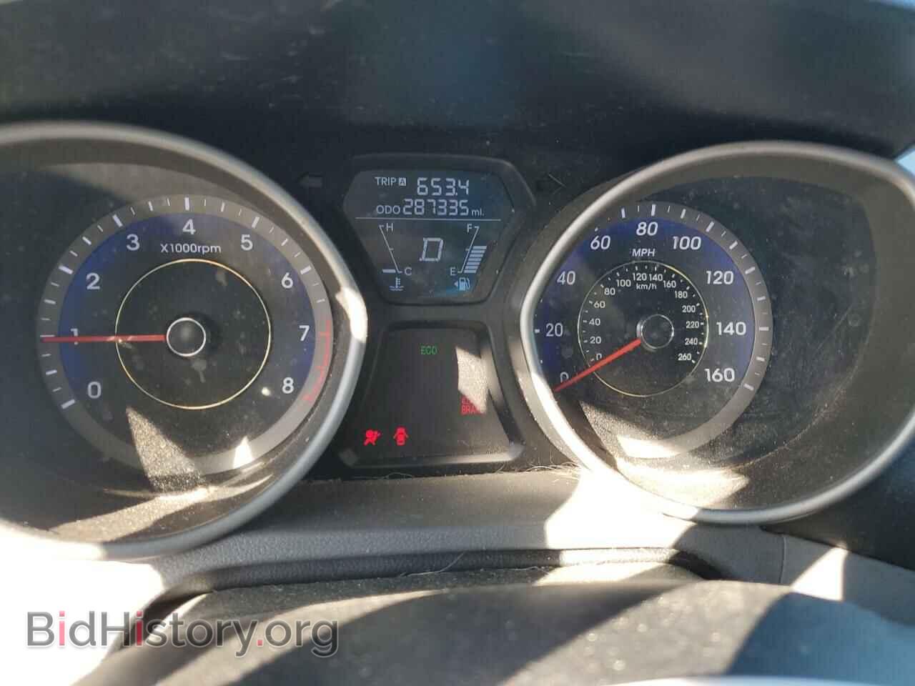 2012 HYUNDAI ELANTRA - VIN: KMHDH4AE8CU426507 - Фото 9