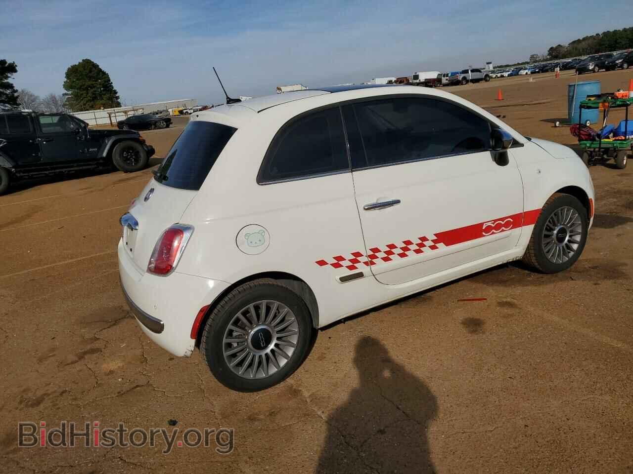 2012 FIAT 500 - VIN: 3C3CFFCR6CT119949 - Фото 3