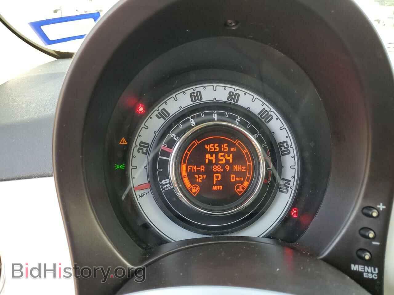 2012 FIAT 500 - VIN: 3C3CFFCR6CT119949 - Фото 9