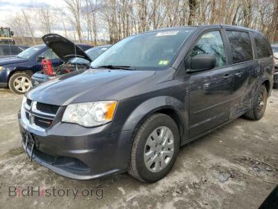 2016 Dodge CARAVAN SE, gray — VIN 2C4RDGBG8GR364004, Copart
