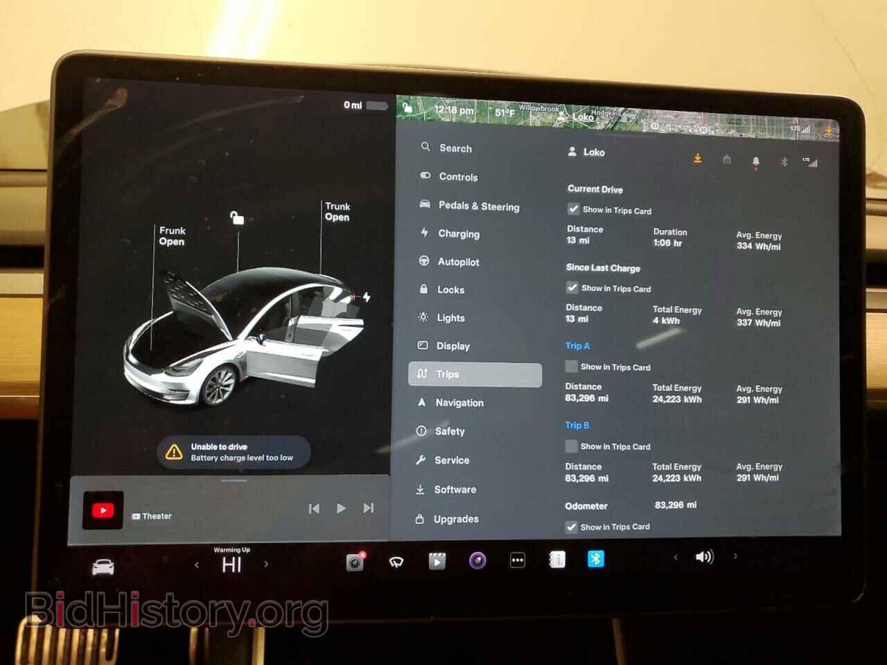 2020 TESLA MODEL 3 - VIN: 5YJ3E1EAXLF614341 - Фото 9