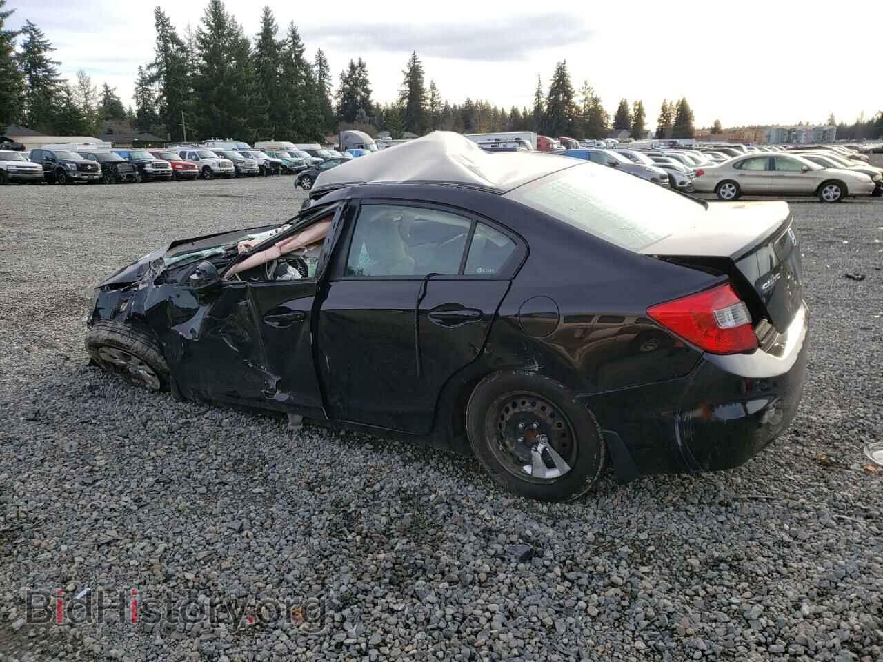 2012 HONDA CIVIC - VIN: 2HGFB2F53CH322426 - Фото 2
