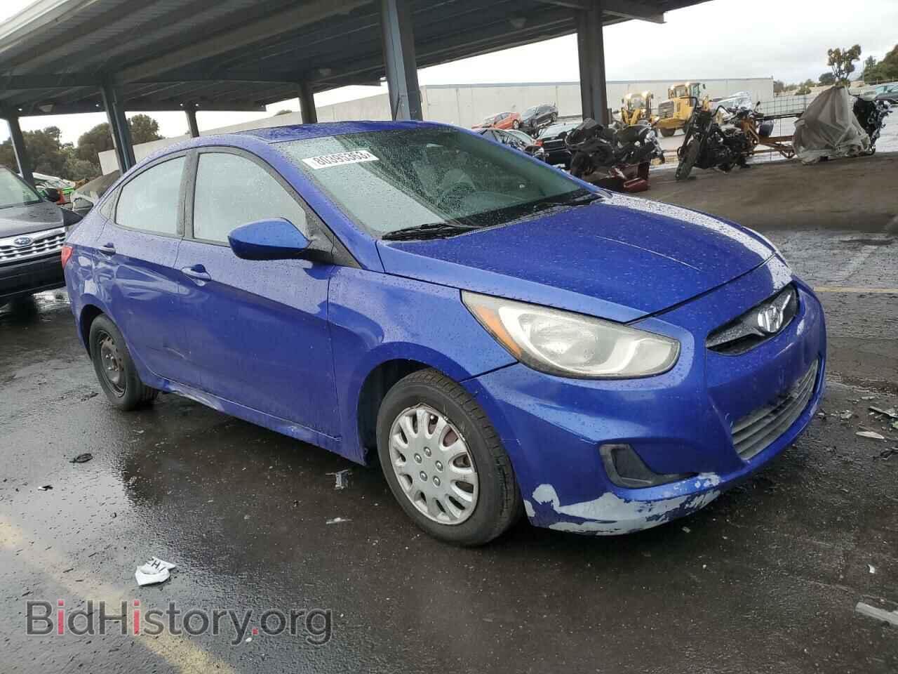 2013 HYUNDAI ACCENT - VIN: KMHCT4AE3DU542919 - Фото 4