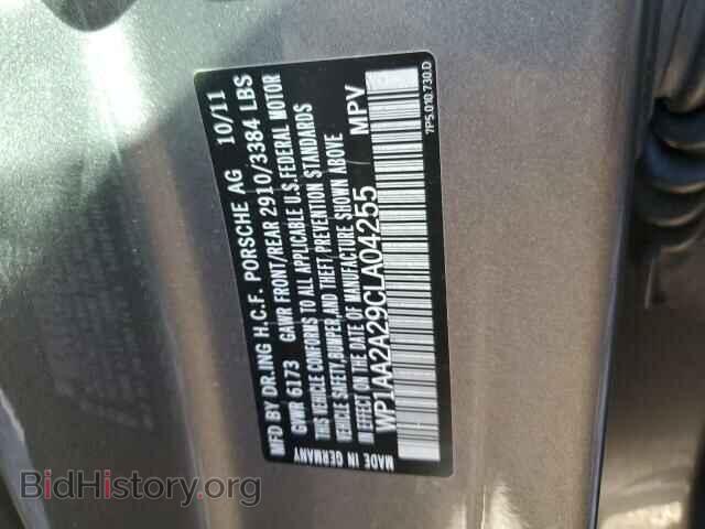 2012 PORSCHE CAYENNE - VIN: WP1AA2A29CLA04255 - Фото 12