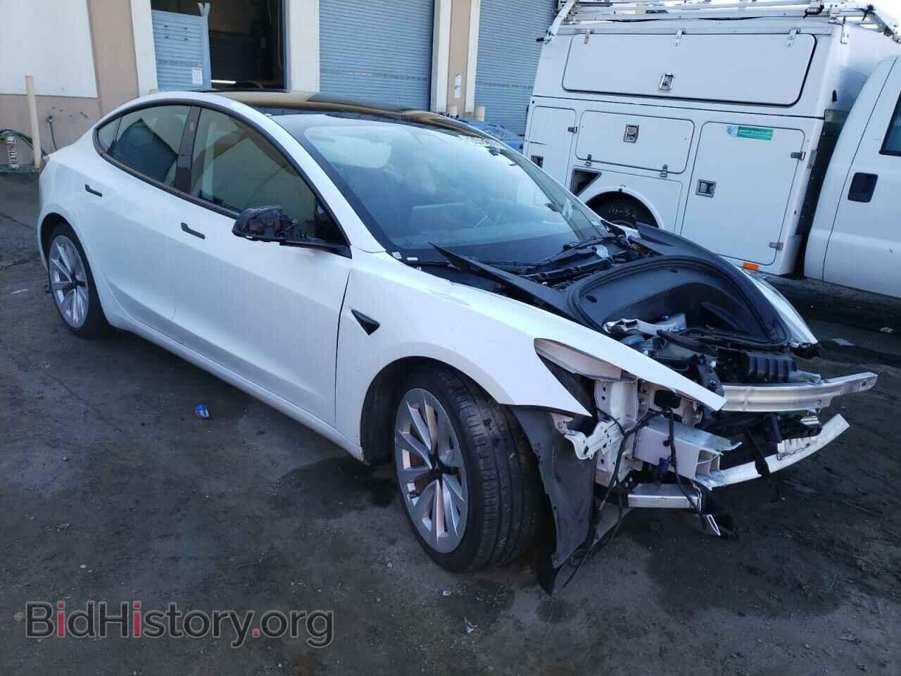 2022 TESLA MODEL 3 - VIN: 5YJ3E1EA6NF191146 - Фото 4