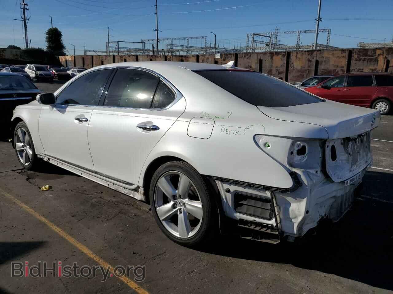 2012 LEXUS LS460 - VIN: JTHBL5EF2C5113383 - Фото 2