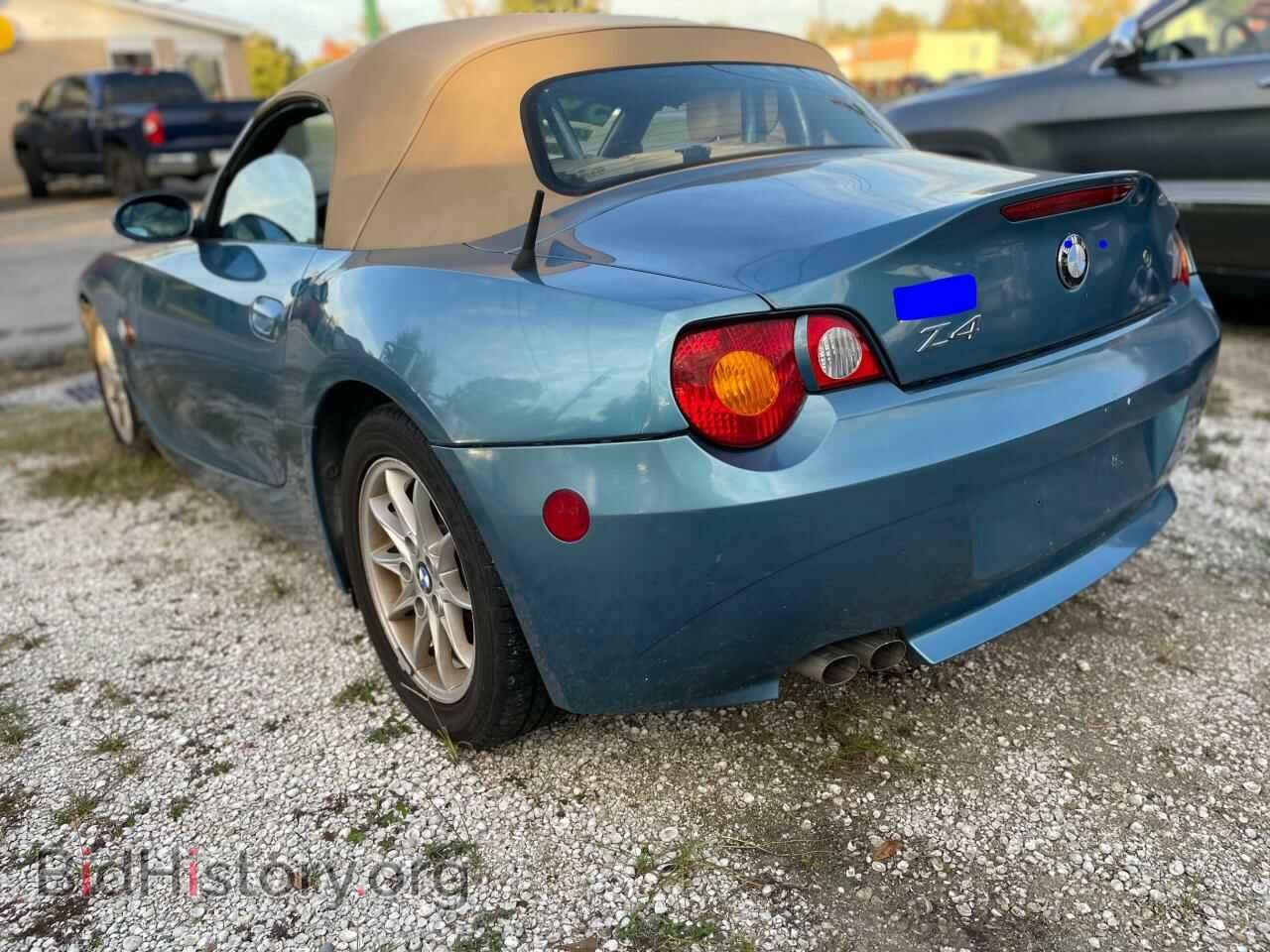 2003 BMW Z4 - VIN: 4USBT33403LS40873 - Фото 3