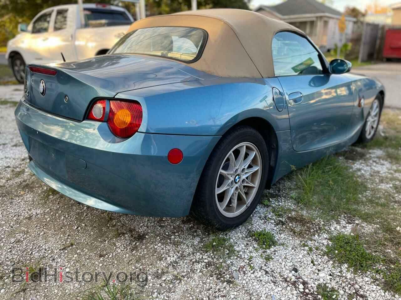 2003 BMW Z4 - VIN: 4USBT33403LS40873 - Фото 4