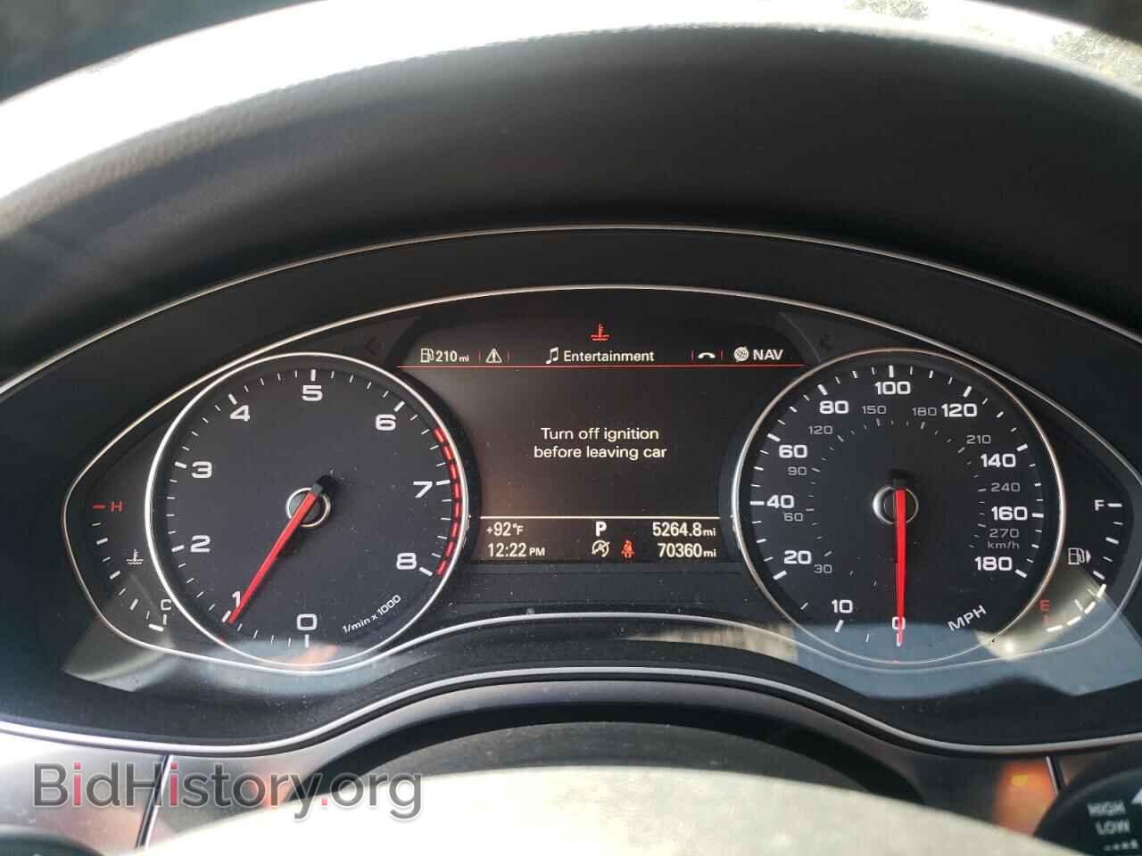 2013 AUDI A7 - VIN: WAUYGAFC8DN124206 - Фото 9