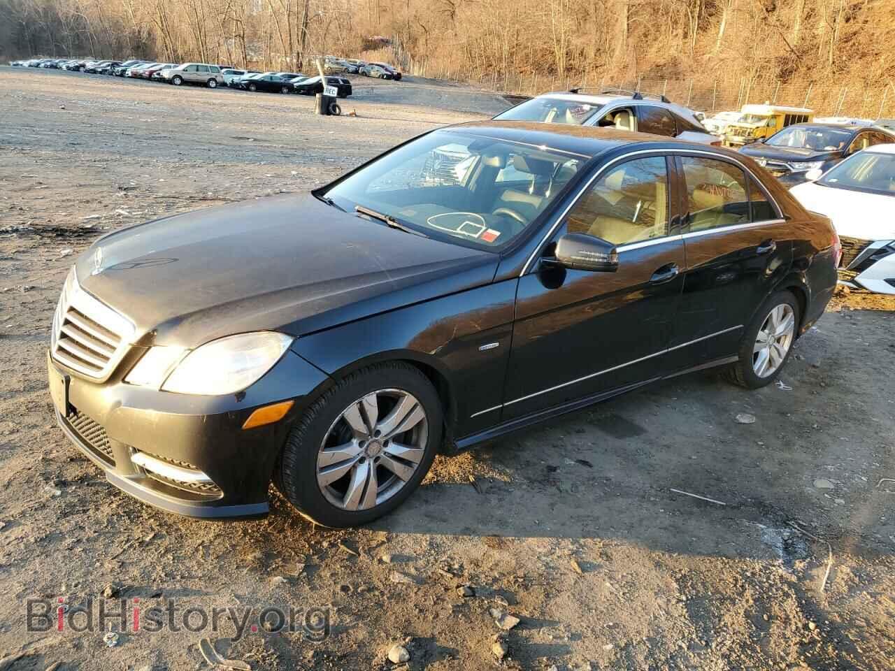 Photo WDDHF2EB3CA595910 - MERCEDES-BENZ E-CLASS 2012