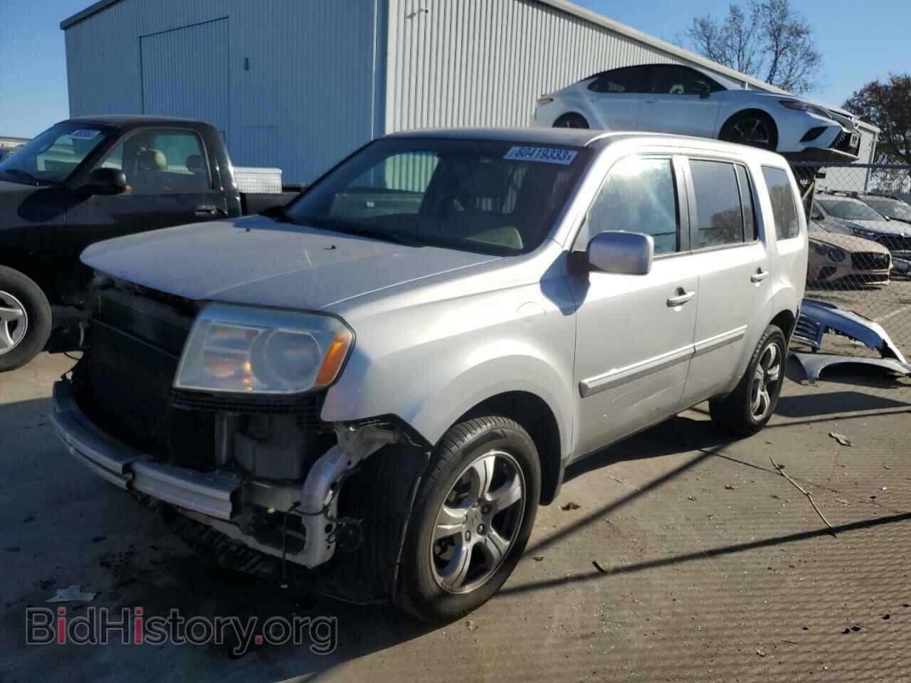Фотография 5FNYF3H55CB008975 - HONDA PILOT 2012