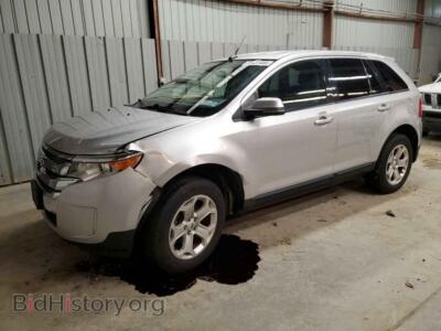 2014 Ford EDGE SEL, silver — VIN 2FMDK4JC1EBB59185, Copart