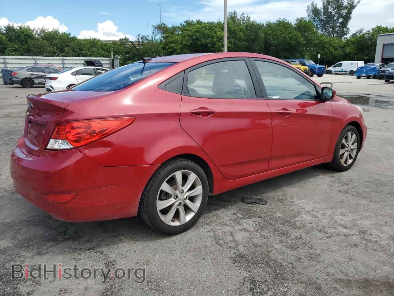 2013 HYUNDAI ACCENT - VIN: KMHCU4AE8DU575783 - Фото 3